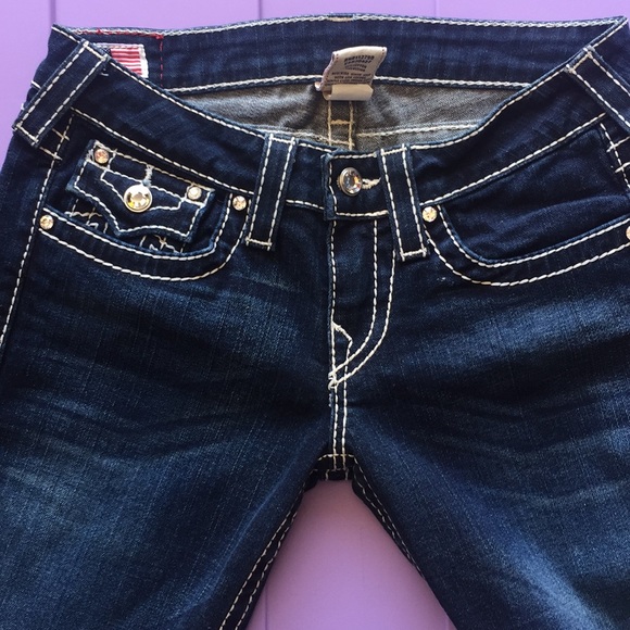 Fabulous True Religion Jeans w/Swaraski👖💎 - Picture 2 of 6